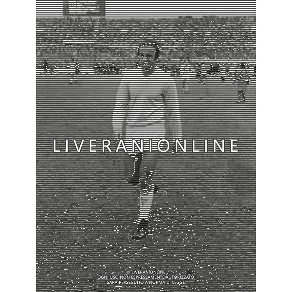 ST-RETROSPETTIVA MARTINI LUIGI CALCIATORE NELLA FOTO MARTINI LUIGI CON LA MAGLIA DELLA LAZIO AG ALDO LIVERANI SAS