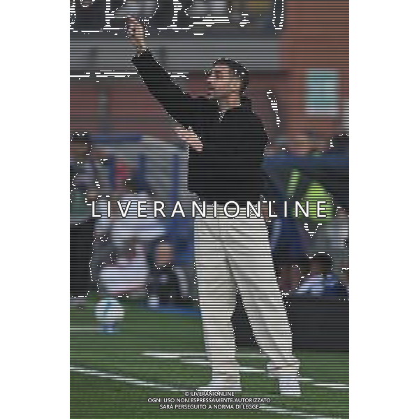 TVRG Como vs Cagliari nella foto Cesc Fabregas allenatore Como Como 08-11-2025 Stadio Giuseppe Sinigaglia Como vs Cagliari Campionato Serie A Enilive - 11a giornata foto Roberto Garavaglia/Agenzia Aldo Liverani sas