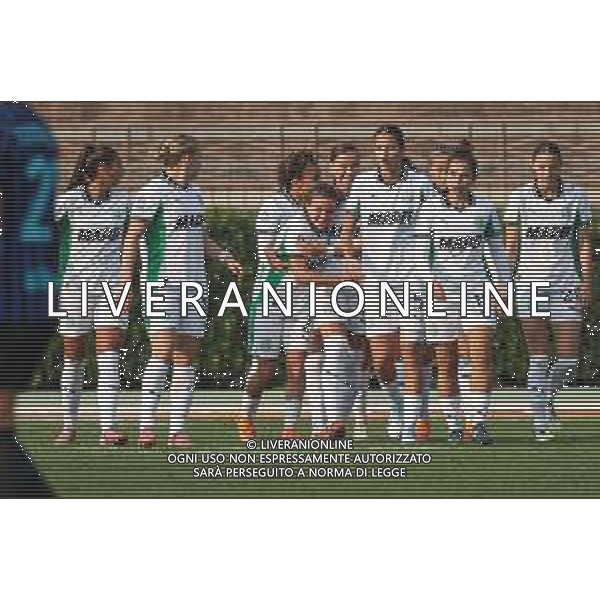 TVRCOR – Fc Internazionale Milano vs Sassuolo – Serie A Women – 5a giornata Campionato – Milano Arena Civica 08-11-2025 nella foto esultanza Sassuolo dopo il goal ©TVRCOR Corradin Roberta - AGENZIA ALDO LIVERANI SAS