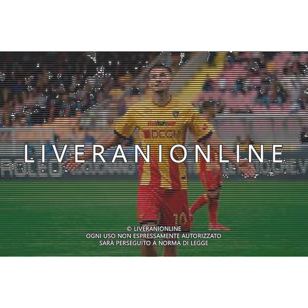 TVEM November 08, 2025 Lecce, Italy - US Lecce vs Hellas Verona - Italian soccer serie A 2025/26 - Via Del Mare Stadium. In the pic: Medon Berisha of US Lecce ©TVEM Emmanuele Mastrodonato - AGENZIA ALDO LIVERANI SAS