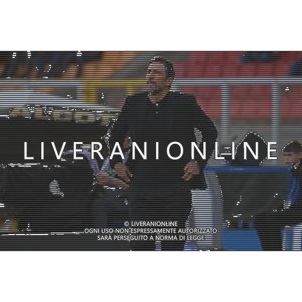 TVPG US Lecce vs Hellas Verona FC nella foto Eusebio Di Francesco (Allenatore Us Lecce) Lecce (ITA) 08-11 -2025 Stadio “E. Giardiniero” Via del Mare - Undicesima Giornata Serie A EniLive 2025/26 ©TVPG GOLIA PASQUALE - AGENZIA ALDO LIVERANI SAS