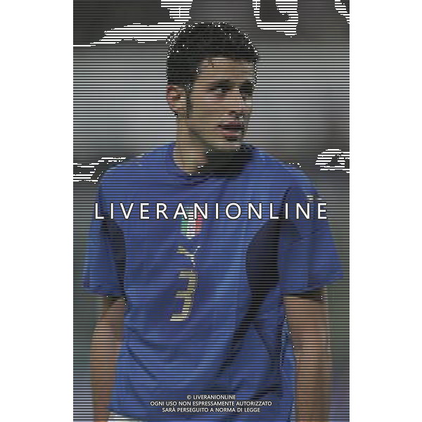 Firenze 1 marzo 2006 Italia - Germania amichevole nella foto: Grosso Fabio foto Andry / Ag. Aldo Liverani