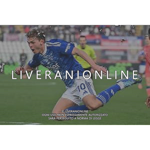 TVRG Como vs Cagliari nella foto Nicolas Paz Martinez (Como) Como 08-11-2025 Stadio Giuseppe Sinigaglia Como vs Cagliari Campionato Serie A Enilive - 11a giornata foto Roberto Garavaglia/Agenzia Aldo Liverani sas