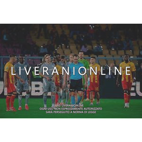 TVEM November 08, 2025 Lecce, Italy - US Lecce vs Hellas Verona - Italian soccer serie A 2025/26 - Via Del Mare Stadium. In the pic: the Referee Rosario Abisso of Palermo ©TVEM Mastrodonato Emmanuele - AGENZIA ALDO LIVERANI SAS