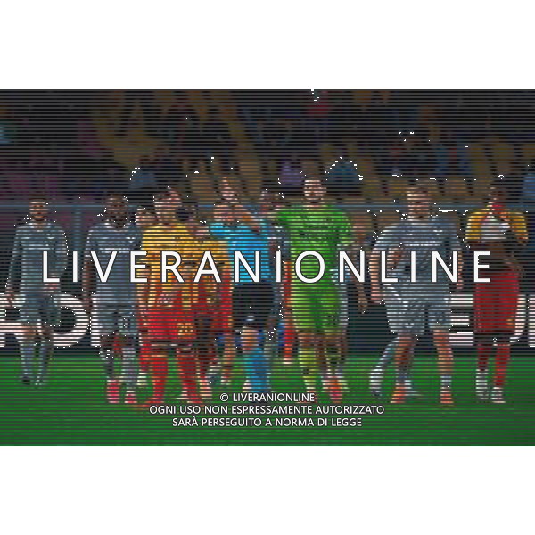 TVEM November 08, 2025 Lecce, Italy - US Lecce vs Hellas Verona - Italian soccer serie A 2025/26 - Via Del Mare Stadium. In the pic: the Referee Rosario Abisso of Palermo ©TVEM Mastrodonato Emmanuele - AGENZIA ALDO LIVERANI SAS
