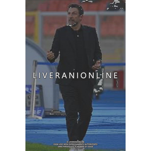 TVPG US Lecce vs Hellas Verona FC nella foto Eusebio Di Francesco (Allenatore Us Lecce) Lecce (ITA) 08-11 -2025 Stadio “E. Giardiniero” Via del Mare - Undicesima Giornata Serie A EniLive 2025/26 ©TVPG GOLIA PASQUALE - AGENZIA ALDO LIVERANI SAS
