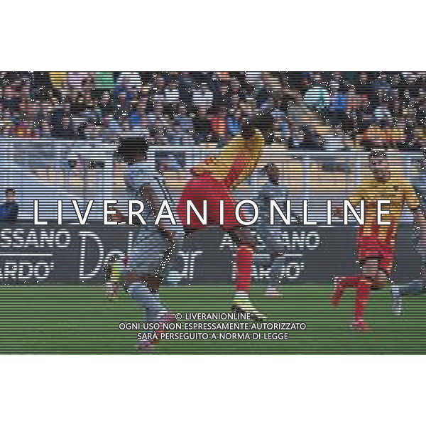 TVPG US Lecce vs Hellas Verona FC nella foto Gift Orban (Hellas Verona Fc) e Gaspar Kiolanda (Us Lecce) Lecce (ITA) 08-11 -2025 Stadio “E. Giardiniero” Via del Mare - Undicesima Giornata Serie A EniLive 2025/26 ©TVPG GOLIA PASQUALE - AGENZIA ALDO LIVERANI SAS
