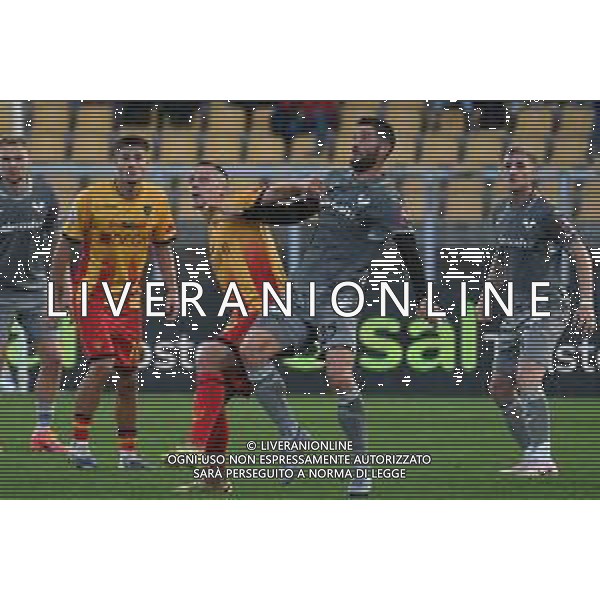 TVPG US Lecce vs Hellas Verona FC nella foto Nikola Stulic (Us Lecce) e Roberto Gagliardini (Hellas Verona Fc) Lecce (ITA) 08-11 -2025 Stadio “E. Giardiniero” Via del Mare - Undicesima Giornata Serie A EniLive 2025/26 ©TVPG GOLIA PASQUALE - AGENZIA ALDO LIVERANI SAS