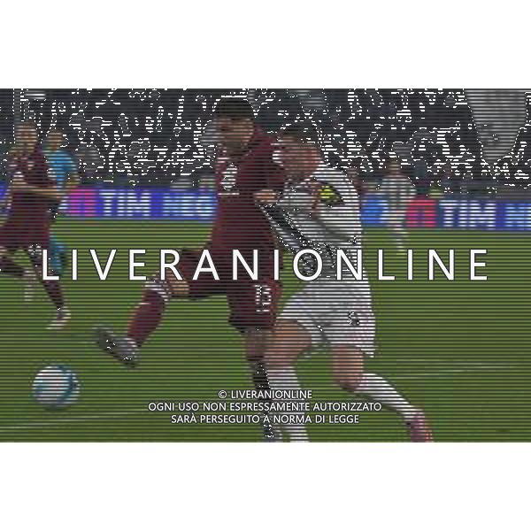 Torino 08.11.2025 Allianz Stadium @Manuela Viganti /Ag. Aldo Liverani sas Juventus vs Torino Campionato Calcio Serie A Enilive 2025/2026 11a giornata Nella foto: dusan vlahovic e guillermo maripan ©Viganti - AGENZIA ALDO LIVERANI SAS