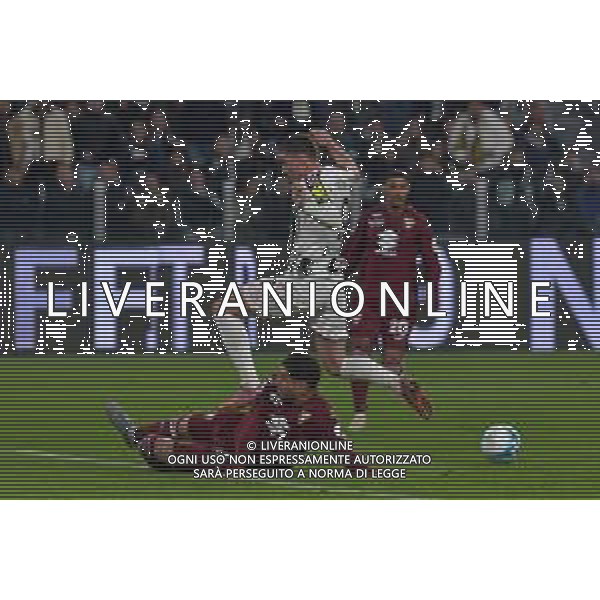 Torino 08.11.2025 Allianz Stadium @Manuela Viganti /Ag. Aldo Liverani sas Juventus vs Torino Campionato Calcio Serie A Enilive 2025/2026 11a giornata Nella foto: dusan vlahovic e guillermo maripan ©Viganti - AGENZIA ALDO LIVERANI SAS
