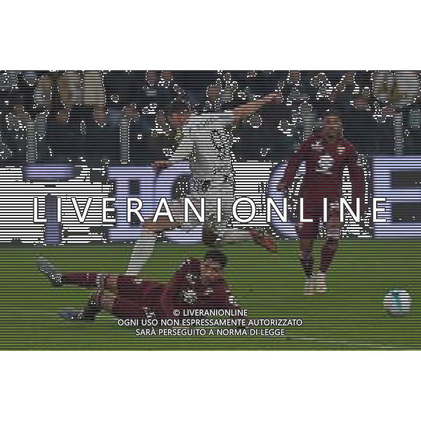 Torino 08.11.2025 Allianz Stadium @Manuela Viganti /Ag. Aldo Liverani sas Juventus vs Torino Campionato Calcio Serie A Enilive 2025/2026 11a giornata Nella foto: dusan vlahovic e guillermo maripan ©Viganti - AGENZIA ALDO LIVERANI SAS