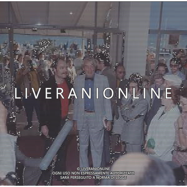 DIAP-RETROSPETTIVA JOHN HUSTON REGISTA NELLA FOTO JOHN HUSTON A CANNES AG ALDO LIVERANI SAS