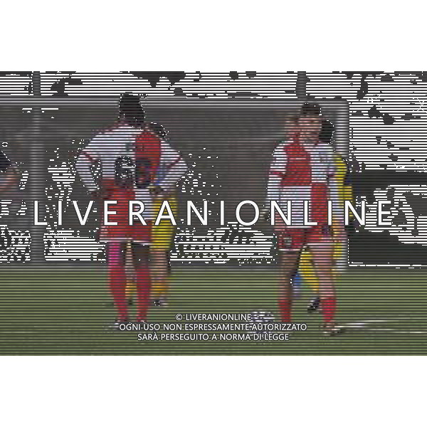 Pianese vs Rimini Campionato Serie C Sky Wifi - 13 Giornata Stadio Comunale - Piancastagnaio 08-11-2025 nella foto Delusione finale Rimini Foto di Federico Gaetano - ag.Aldo Liverani- AGENZIA ALDO LIVERANI SAS