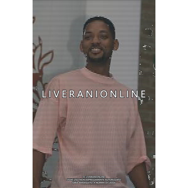 DIAP-RETROSPETTIVA WILL SMITH ATTORE NELLA FOTO WILL SMITH A VENEZIA NELL\'ANNO 1996 AG ALDO LIVERANI SAS