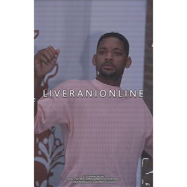 DIAP-RETROSPETTIVA WILL SMITH ATTORE NELLA FOTO WILL SMITH A VENEZIA NELL\'ANNO 1996 AG ALDO LIVERANI SAS