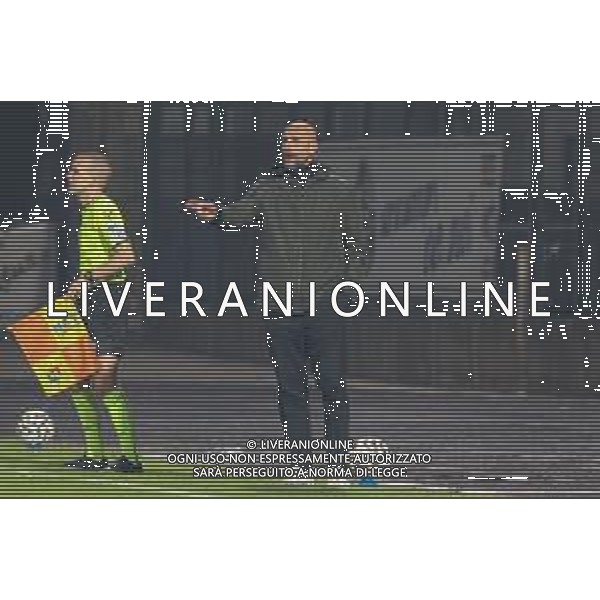 TVRCOR – Pro Patria vs Lumezzane – Serie C – 13a giornata Campionato Calcio Serie C Lega Pro Busto Arsizio (VA) 08-11-2025 Stadio Carlo Speroni nella foto allenatore Emanuele Troise Lumezzane ©TVRCOR Roberta Corradin - AGENZIA ALDO LIVERANI SAS