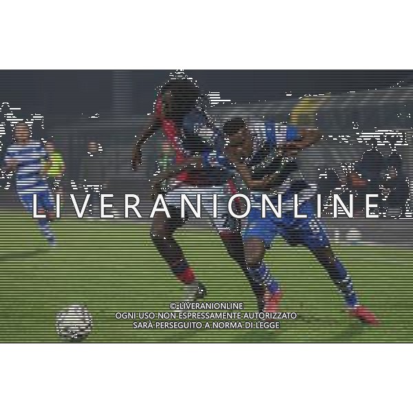 TVRCOR – Pro Patria vs Lumezzane – Serie C – 13a giornata Campionato Calcio Serie C Lega Pro Busto Arsizio (VA) 08-11-2025 Stadio Carlo Speroni nella foto King Udoh e Francesco Gallea Beidi ©TVRCOR Roberta Corradin - AGENZIA ALDO LIVERANI SAS