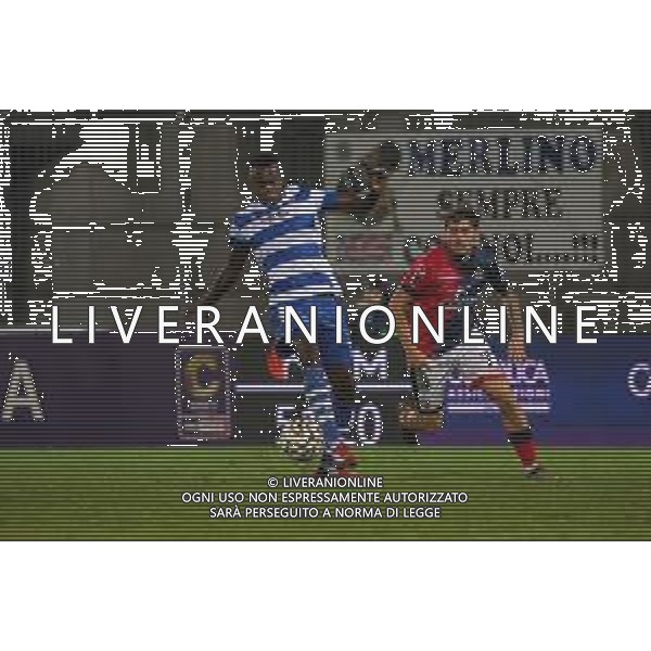 TVRCOR – Pro Patria vs Lumezzane – Serie C – 13a giornata Campionato Calcio Serie C Lega Pro Busto Arsizio (VA) 08-11-2025 Stadio Carlo Speroni nella foto King Udoh e Samuele Diodato ©TVRCOR Roberta Corradin - AGENZIA ALDO LIVERANI SAS