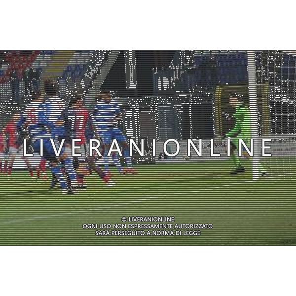 TVRCOR – Pro Patria vs Lumezzane – Serie C – 13a giornata Campionato Calcio Serie C Lega Pro Busto Arsizio (VA) 08-11-2025 Stadio Carlo Speroni nella foto goal ed esultanza Pro Patria dopo il goal di Ferdinando Mastroianni ©TVRCOR Roberta Corradin - AGENZIA ALDO LIVERANI SAS