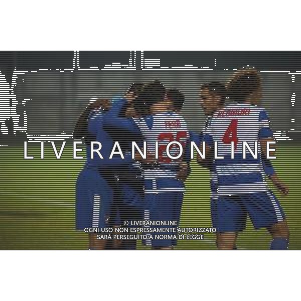 TVRCOR – Pro Patria vs Lumezzane – Serie C – 13a giornata Campionato Calcio Serie C Lega Pro Busto Arsizio (VA) 08-11-2025 Stadio Carlo Speroni nella foto goal ed esultanza Pro Patria dopo il goal di Ferdinando Mastroianni ©TVRCOR Roberta Corradin - AGENZIA ALDO LIVERANI SAS