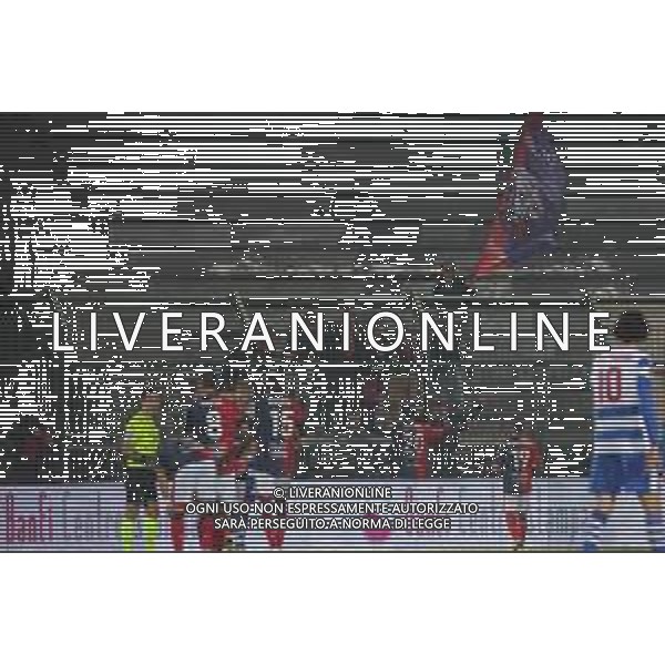 TVRCOR – Pro Patria vs Lumezzane – Serie C – 13a giornata Campionato Calcio Serie C Lega Pro Busto Arsizio (VA) 08-11-2025 Stadio Carlo Speroni nella foto esultanza Lumezzane dopo il goal di Luigi Caccavo ©TVRCOR Roberta Corradin - AGENZIA ALDO LIVERANI SAS