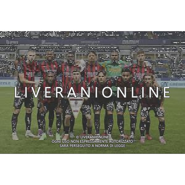 Formazione - Milan team photoduring Parma Calcio vs AC Milan, 11° Serie A Enilive 2025-26 game at Ennio Tardini stadium in Parma (PR), Italy, on November 08, 2025. (Photo by Davide Casentini)- AGENZIA ALDO LIVERANI SAS