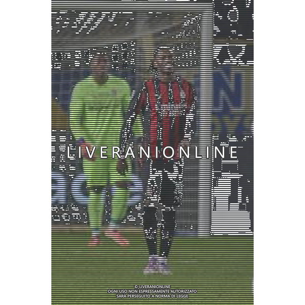 Rafael Leao of AC Milan celebrates after scoring during Parma Calcio vs AC Milan, 11° Serie A Enilive 2025-26 game at Ennio Tardini stadium in Parma (PR), Italy, on November 08, 2025. (Photo by Davide Casentini)- AGENZIA ALDO LIVERANI SAS