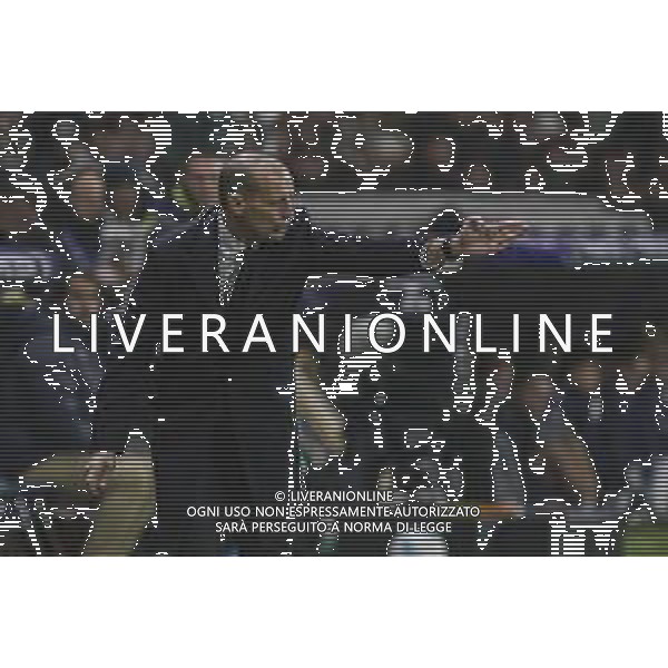 Massimiliano Allegri Head Coach of AC Milan gestures during Parma Calcio vs AC Milan, 11° Serie A Enilive 2025-26 game at Ennio Tardini stadium in Parma (PR), Italy, on November 08, 2025. (Photo by Davide Casentini)- AGENZIA ALDO LIVERANI SAS