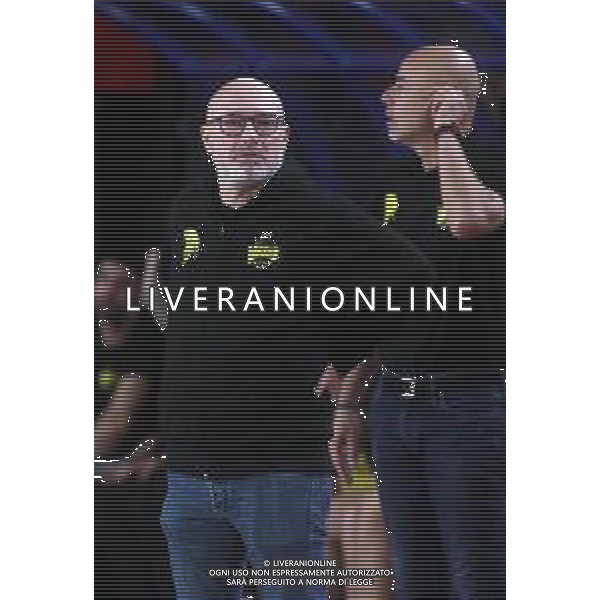 IMOLA 08 11 2025 VIRTUS IMOLA-SOLBAT GOLFO PIOMBINO SERIE B1 NELLA FOTO GIANLUIGI GALETTI ALLENATORE VIRTUS IMOLA FOTO GIANNI SANNA-AG ALDO LIVERANI SAS