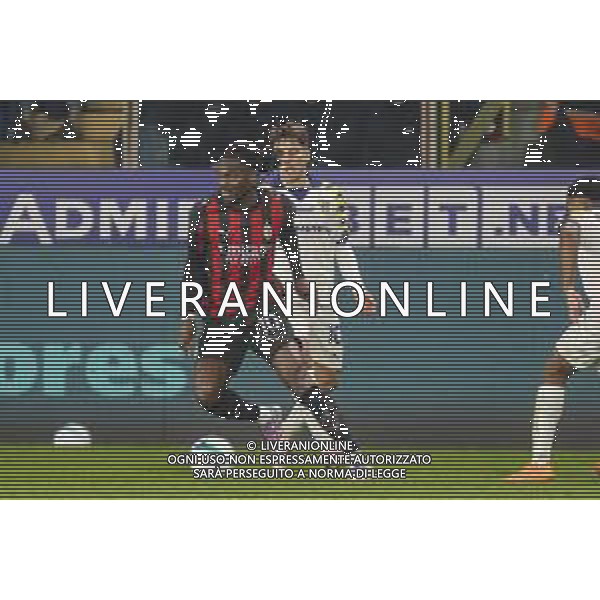 Rafael Leao of AC Milan play the ball during Parma Calcio vs AC Milan, 11° Serie A Enilive 2025-26 game at Ennio Tardini stadium in Parma (PR), Italy, on November 08, 2025. (Photo by Davide Casentini)- AGENZIA ALDO LIVERANI SAS