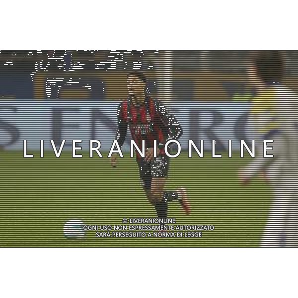 Koni De Winter of AC Milan. play the ball during Parma Calcio vs AC Milan, 11° Serie A Enilive 2025-26 game at Ennio Tardini stadium in Parma (PR), Italy, on November 08, 2025. (Photo by Davide Casentini)- AGENZIA ALDO LIVERANI SAS