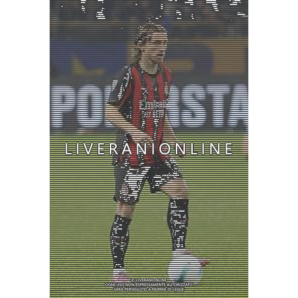 Luka Modric of AC Milan play the ball during Parma Calcio vs AC Milan, 11° Serie A Enilive 2025-26 game at Ennio Tardini stadium in Parma (PR), Italy, on November 08, 2025. (Photo by Davide Casentini)- AGENZIA ALDO LIVERANI SAS