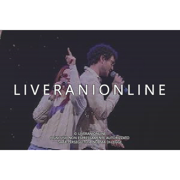 Roma 7 Novembre 2025 "VENART TOGETHER - IL GRANDE CONCERTO D\'ARTE E SOLIDARIETA\'" Nella Foto: Carl Brave, Noemi Foto credit: Andrea Bracaglia AG ALDO LIVERANI SAS