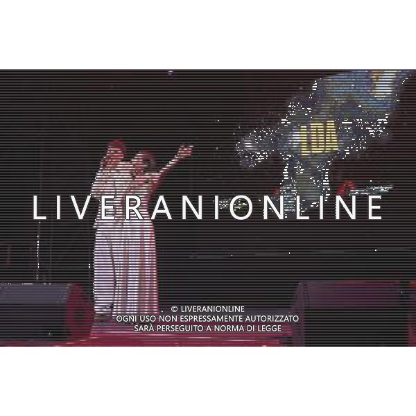 Roma 7 Novembre 2025 "VENART TOGETHER - IL GRANDE CONCERTO D\'ARTE E SOLIDARIETA\'" Nella Foto: LDA, Mariasole Pollio Foto credit: Andrea Bracaglia AG ALDO LIVERANI SAS