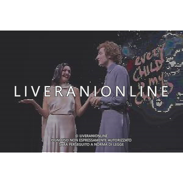 Roma 7 Novembre 2025 "VENART TOGETHER - IL GRANDE CONCERTO D\'ARTE E SOLIDARIETA\'" Nella Foto: MariaSole Pollio - Fabius De Vivo Foto credit: Andrea Bracaglia AG ALDO LIVERANI SAS