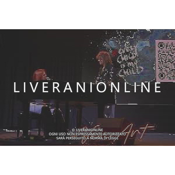 Roma 7 Novembre 2025 "VENART TOGETHER - IL GRANDE CONCERTO D\'ARTE E SOLIDARIETA\'" Nella Foto: Noemi, Fiorella Mannoia Foto credit: Andrea Bracaglia AG ALDO LIVERANI SAS