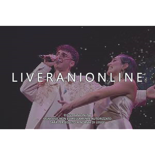 Roma 7 Novembre 2025 "VENART TOGETHER - IL GRANDE CONCERTO D\'ARTE E SOLIDARIETA\'" Nella Foto: LDA, Mariasole Pollio Foto credit: Andrea Bracaglia AG ALDO LIVERANI SAS