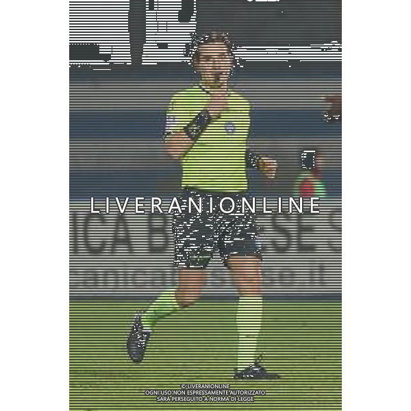 TVRCOR – Pro Patria vs Lumezzane – Serie C – 13a giornata Campionato Calcio Serie C Lega Pro Busto Arsizio (VA) 08-11-2025 Stadio Carlo Speroni nella foto Fabio Maresca arbitro ©TVRCOR Corradin Roberta - AGENZIA ALDO LIVERANI SAS