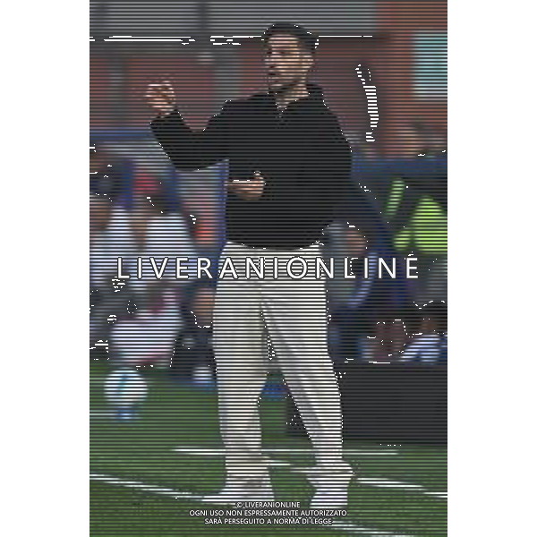 TVRG Como vs Cagliari nella foto Cesc Fabregas allenatore Como Como 08-11-2025 Stadio Giuseppe Sinigaglia Como vs Cagliari Campionato Serie A Enilive - 11a giornata foto Roberto Garavaglia/Agenzia Aldo Liverani sas