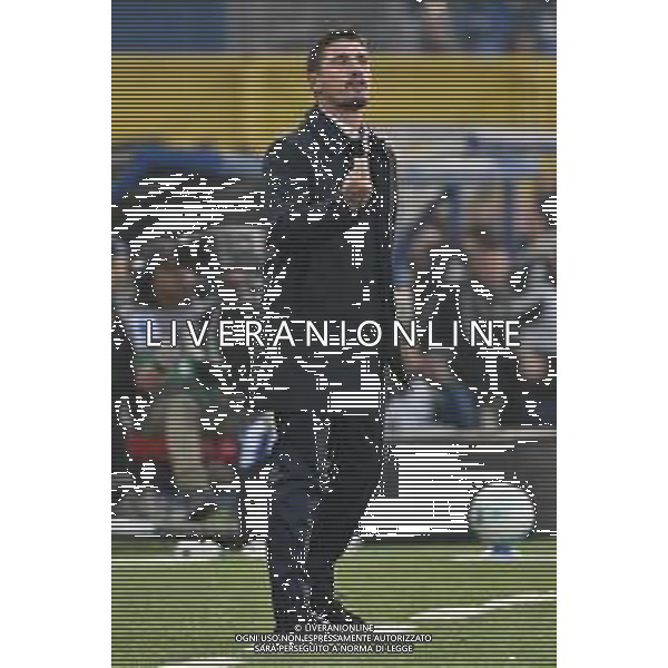 TVRG Como vs Cagliari nella foto Fabio Pisacane allenatore Cagliari Como 08-11-2025 Stadio Giuseppe Sinigaglia Como vs Cagliari Campionato Serie A Enilive - 11a giornata foto Roberto Garavaglia/Agenzia Aldo Liverani sas