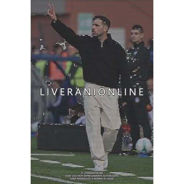 TVRG Como vs Cagliari nella foto Cesc Fabregas allenatore Como Como 08-11-2025 Stadio Giuseppe Sinigaglia Como vs Cagliari Campionato Serie A Enilive - 11a giornata foto Roberto Garavaglia/Agenzia Aldo Liverani sas