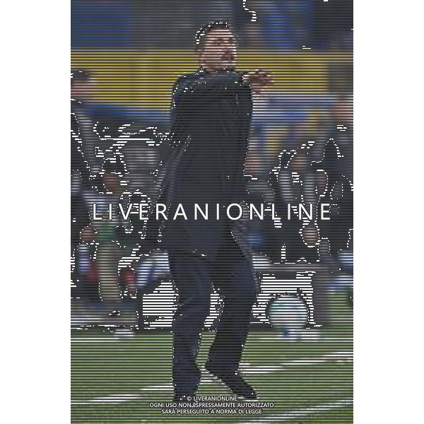 TVRG Como vs Cagliari nella foto Fabio Pisacane allenatore Cagliari Como 08-11-2025 Stadio Giuseppe Sinigaglia Como vs Cagliari Campionato Serie A Enilive - 11a giornata foto Roberto Garavaglia/Agenzia Aldo Liverani sas