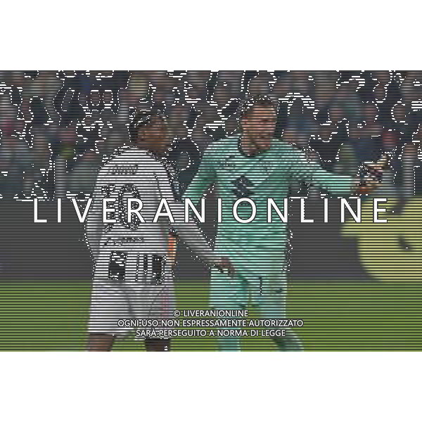 Torino 08.11.2025 Allianz Stadium @Manuela Viganti /Ag. Aldo Liverani sas Juventus vs Torino Campionato Calcio Serie A Enilive 2025/2026 11a giornata Nella foto: jonathan david e alberto paleari