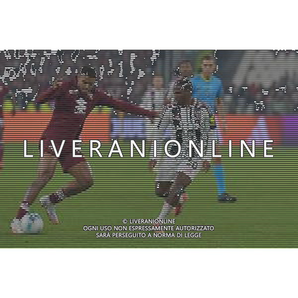 Torino 08.11.2025 Allianz Stadium @Manuela Viganti /Ag. Aldo Liverani sas Juventus vs Torino Campionato Calcio Serie A Enilive 2025/2026 11a giornata Nella foto: jonathan david e tino anjorin