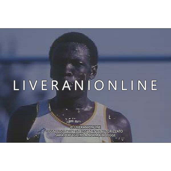 DIAP-RETROSPETTIVA JOHN NGUGI ATLETA NELLA FOTO JOHN NGUGI PARTECIPA ALLA MANIFESTAZIONE DELLA 5 MULINI NELL\'ANNO 1989 AG ALDO LIVERANI SAS