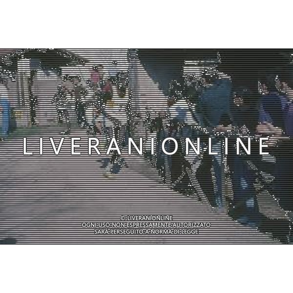 DIAP-RETROSPETTIVA JOHN NGUGI ATLETA NELLA FOTO JOHN NGUGI PARTECIPA ALLA MANIFESTAZIONE DELLA 5 MULINI NELL\'ANNO 1989 AG ALDO LIVERANI SAS