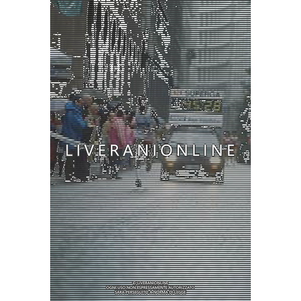 DIAP-RETROSPETTIVA JOHN NGUGI ATLETA NELLA FOTO JOHN NGUGI PARTECIPA ALLA STRAMILANO NELL\'ANNO 1989 AG ALDO LIVERANI SAS