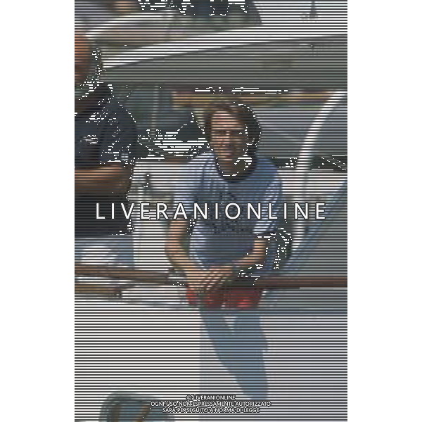 DIAP-RETROSPETTIVA LUCA CORDERO DI MONTEZEMOLO IMPRENDITORE E DIRIGENTE D\'AZIENDA NELLA FOTO LUCA CORDERO DI MONTEZEMOLO IN SARDEGNA NELL\'ANNO 1979 FOTO ENRICO LIVERANI-AG ALDO LIVERANI SAS