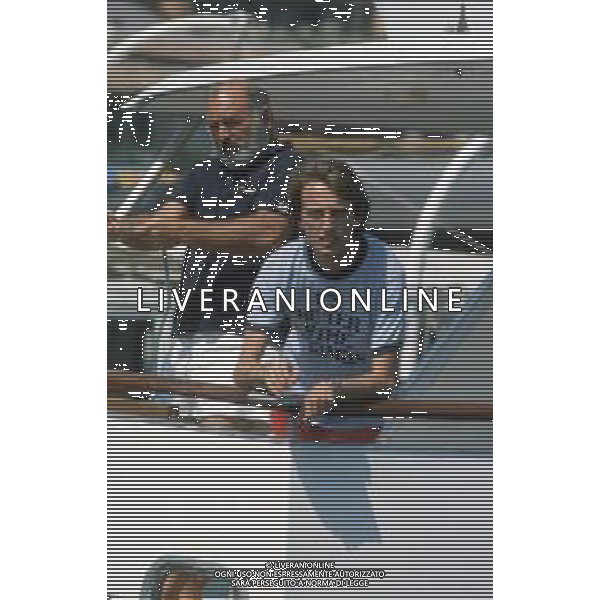 DIAP-RETROSPETTIVA LUCA CORDERO DI MONTEZEMOLO IMPRENDITORE E DIRIGENTE D\'AZIENDA NELLA FOTO LUCA CORDERO DI MONTEZEMOLO IN SARDEGNA NELL\'ANNO 1979 FOTO ENRICO LIVERANI-AG ALDO LIVERANI SAS