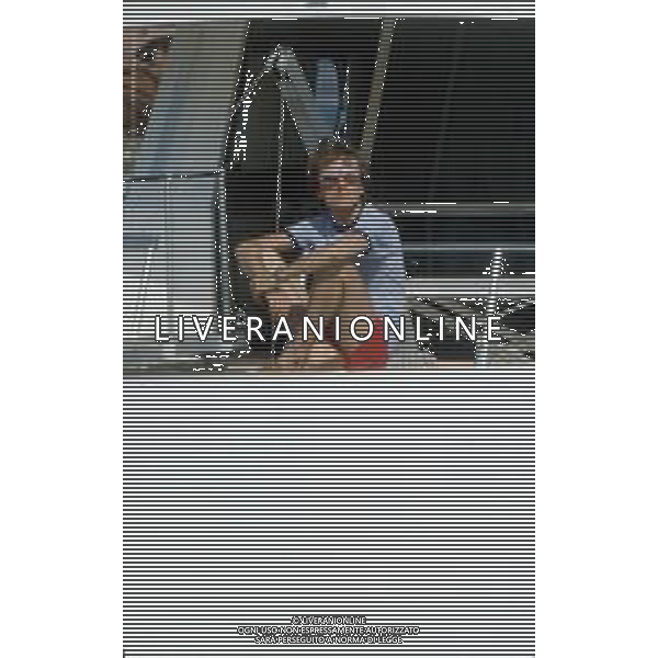 DIAP-RETROSPETTIVA LUCA CORDERO DI MONTEZEMOLO IMPRENDITORE E DIRIGENTE D\'AZIENDA NELLA FOTO LUCA CORDERO DI MONTEZEMOLO IN SARDEGNA NELL\'ANNO 1979 FOTO ENRICO LIVERANI-AG ALDO LIVERANI SAS